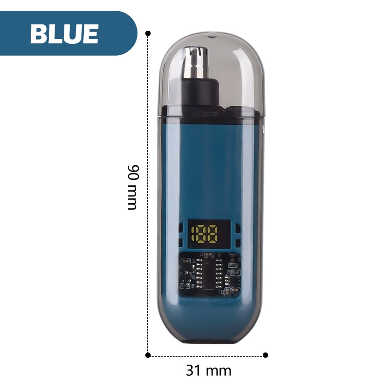 Electric Nose Hair Trimmer (Rechargeable Stainless Steel Nose Trimmer) - Image 2