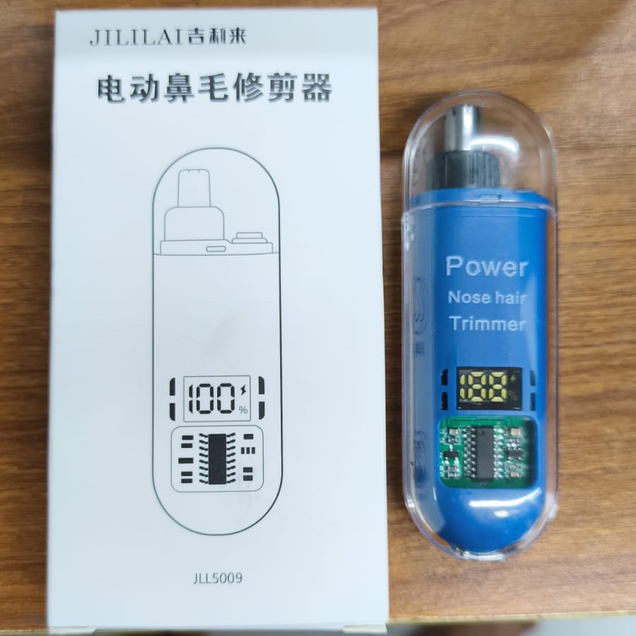 Electric Nose Hair Trimmer (Rechargeable Stainless Steel Nose Trimmer) - Image 3