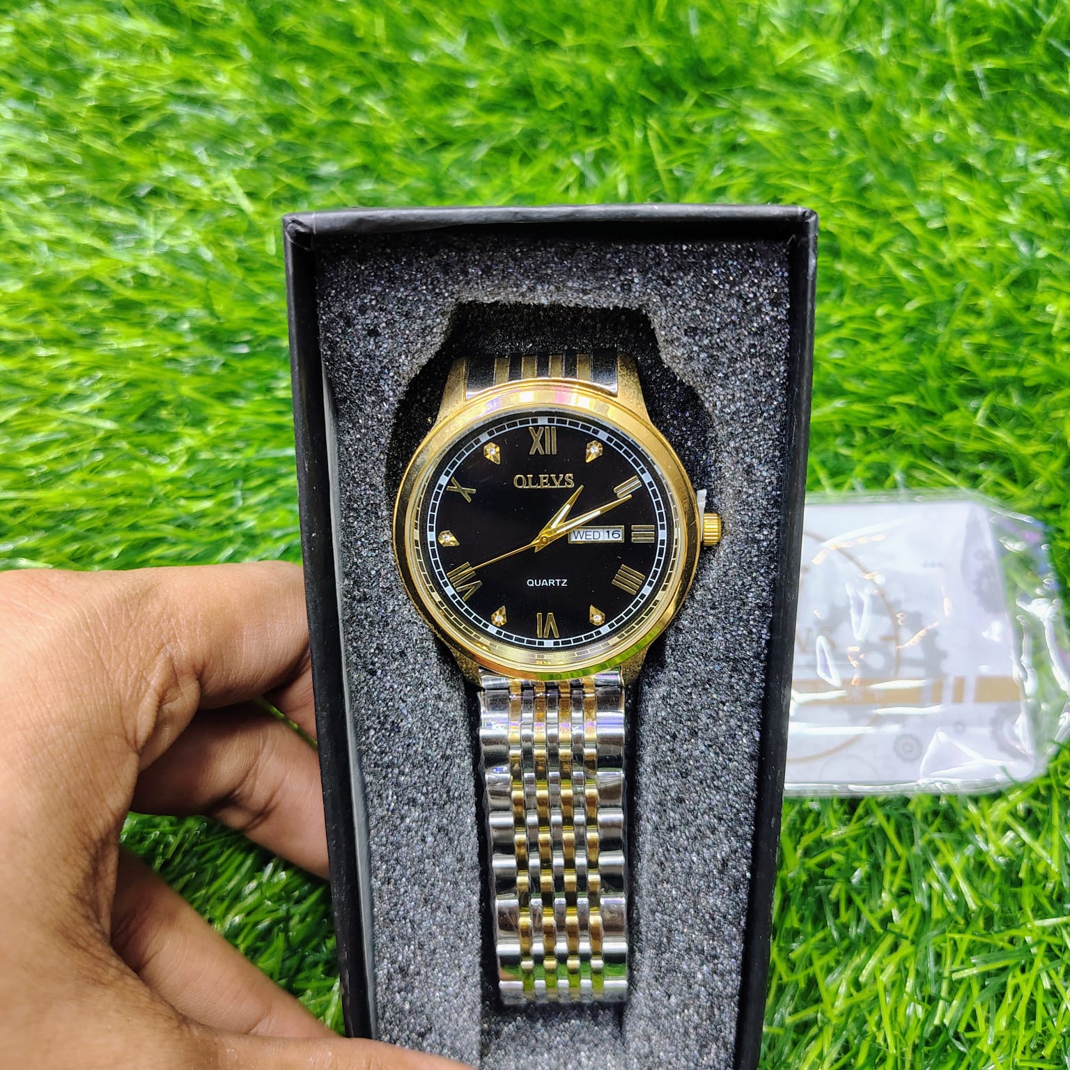 OLEVS 6602 Luxury Watch – Stainless Steel, Water Resistant - Image 3