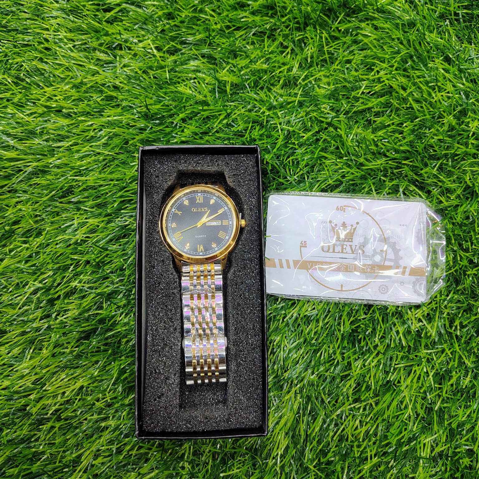 OLEVS 6602 Luxury Watch – Stainless Steel, Water Resistant - Image 2